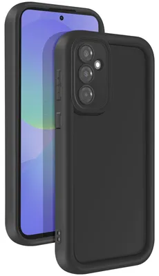 Obrázok produktu pre Avizar, puzdro Soft Touch pre Galaxy A37 s vyvýšeným okrajom, čierne