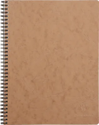 Produktbild von Clairefontaine 5x Age Bag Collegeblock A4+ 80 Blatt liniert Tabak 78256C