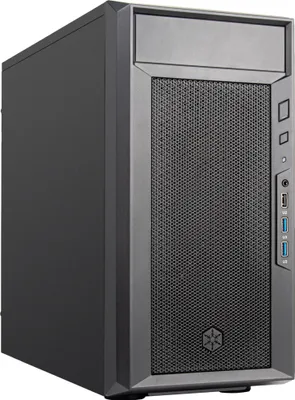 Produktbild von Silverstone FARA 311, PC, Schwarz, micro ATX, Mini-ITX, Metall, Kunststoff, 15,6 cm, 35,4 cm
