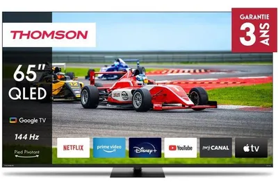 Image de TV QLED Thomson 65QG7C14, 65 pouces (164 cm), 4K UHD, 144 Hz, Google TV, HDMI 2.1