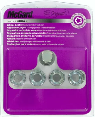 Obrázek produktu pro Sada zámků na kola MCGARD, závit M14 x 1.5, délka 22,7 mm