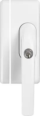 Produktbild von Abus Fenstersicherung FO400 für DM30-37mm gleichsperrend - Fenstergriff mit Schloss ideal als zusätzlicher Einbruchsschutz, weiß