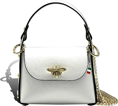 Produktbild von Florence Tasche weiß Leder D2OTF817W