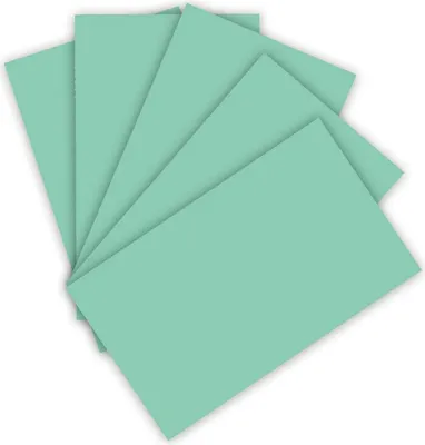 Produktbild von folia Tonkarton DIN A4 220 g/qm 100 Blatt mint