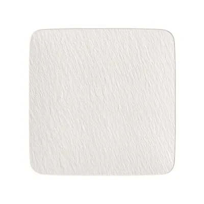 Immagine prodotto di Manufacture Rock blanc Servierplatte quadratisch/Gourmetteller 321 x 321 x 16 mm | Villeroy & Boch | Art.-Nr. 1042402680 | EAN 4003686391574