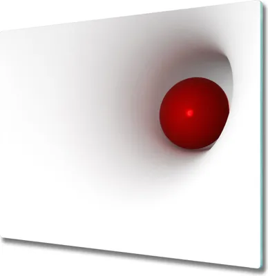 Imagen del producto de Placa de vitrocerámica para encimera, 60x52 cm. Protector de salpicaduras de vidrio. Placa de corte de vidrio. Diseño abstracto de esferas