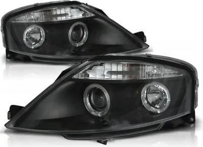 Immagine prodotto di Fari Angel Eyes a LED per Citroen C3 02-09 nero