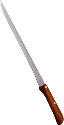 Produktbild von Schinkenmesser mit Holzgriff 36,5 cm