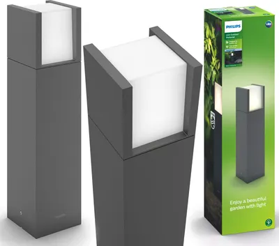 Immagine prodotto di Lampada da giardino a LED 6W 600lm 4000K IP44 Arbour Philips Outdoor Pillar 40cm