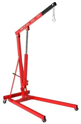 Productafbeelding van Werkplaatskraan voor lasten tot 500 kg, motorheffer met een hefboom van 830-1280 mm, lastenkraan, motorheffer, zwaarlastkraan