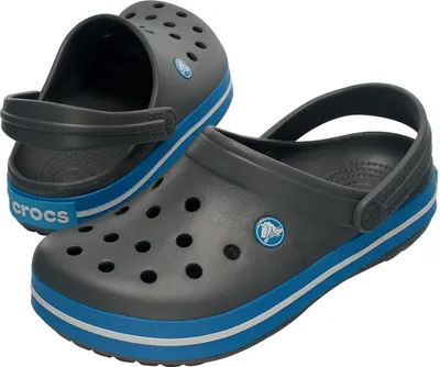 Produktbild von Crocs Crocband Clog Sandalen Charcoal/Ocean 36-37