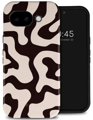 Productafbeelding van Selencia Vivid Backcover met MagSafe voor de Google Pixel 10a - Art Wave Black