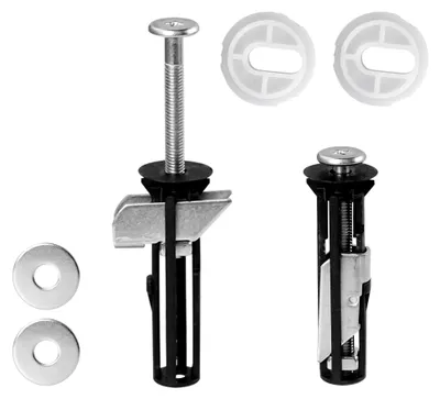 Produktbild von Schraubenset für Toilettensitze, 2 Stück, Edelstahl