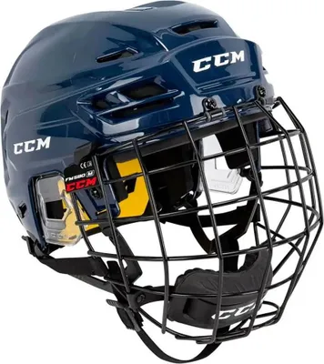 Produktbild von CCM Tacks 210 Combo SR Blau M Eishockey-Helm