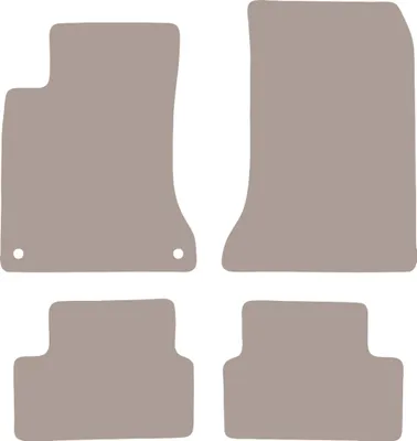 Produktbild von Velours-Autoteppiche für: Mercedes W246 B-Klasse (2011-2018) Beige