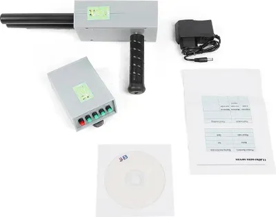 Produktbild von Metallsuchgerät - Schatzsucher - 20 m Tiefe - 1000 m Reichweite - 5,6–6 kHz - Doppelsonde - Für Gold & Silber - Tragbar