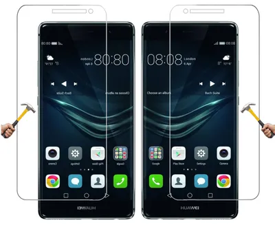 Produktbild von ino 2x Schutzglas  kompatibel mit Huawei P9 Panzerglas Panzerfolie Displayschutzglas Schutz Glasfolie Displayglas 9H