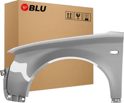 Immagine prodotto di BLU Parafango compatibile con Audi A4 B6 LY7Q Sinistra Grau AtlasGrau | 2000-2004 | Anteriore | Verniciato | Pronto per il montaggio | Acciaio