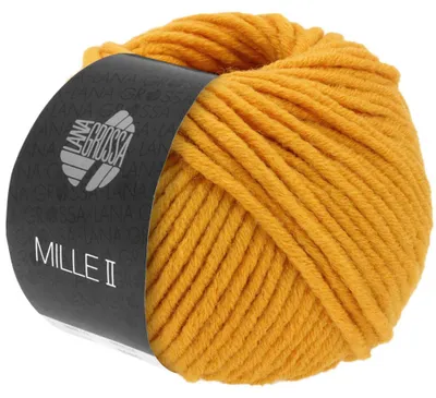 Produktbild von Lana Grossa - Mille II 0130 safrangelb