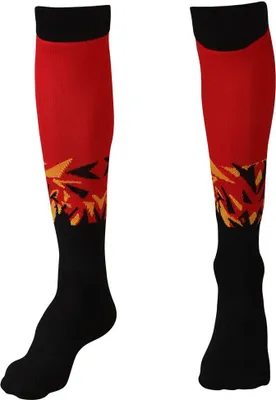 Produktbild von Belgien Fußballsocken Heim 2022-2024 - Kinder und Erwachsene - 46-50 XL