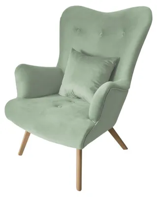 Produktbild von MIRJAN24 Sessel Zawil, Vintage Relaxsessel, Polstersessel, Wohnzimmersessel vom Hersteller (Farbe: Magic Velvet 2227)