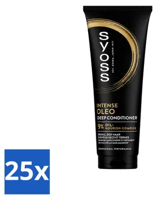 Produktbild von 25 x Syoss Intense Oleo Deep Conditioner - Nährend & Pflegend - 250 ml - Vorteilspackung - 25 Stücke