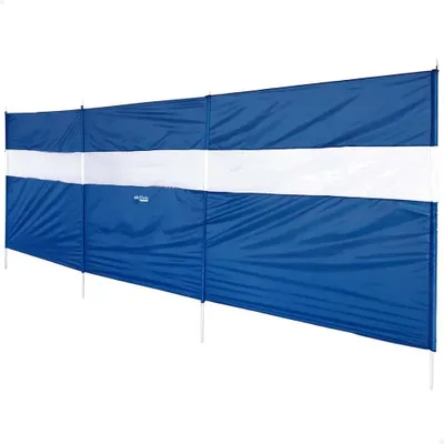 Produktbild von Aktive Good Views 130x440 Cm Windschutzscheibe Zaun Strand Blau Blau One Size