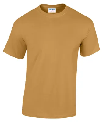 Image de Gildan - T-shirt unie pour hommes/femmes, modèle FK3080 (XXL), couleur or vieilli
