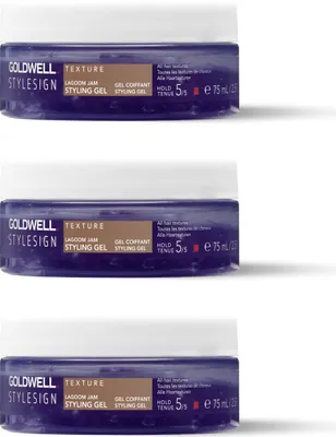 Produktbild von Stylesign Texture Lagoom Jam Styling Gel 3x75 ml