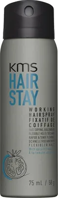 Produktbild von KMS Hairstay Working Hairspray 75ml - Haarspray mit flexiblem Halt