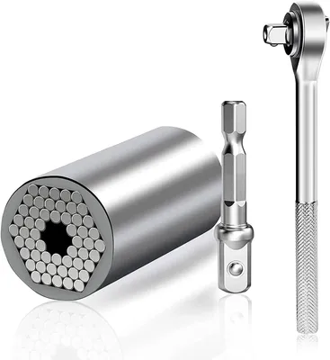 Produktbild von Dopschlüssel Set, 3-teilig, 7-19 mm, multifunktional, für Werkzeug