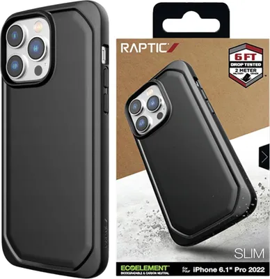Image de Raptic X-Doria Slim Case Iphone 14 Pro Max Case Backpack Black