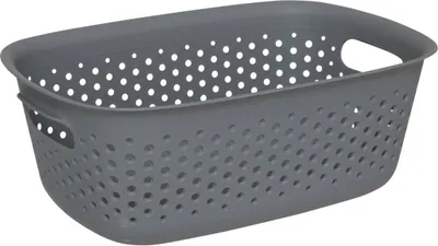 Produktbild von Korb "tila" 3,5l grau aus kunststoff - 5 five simply smart