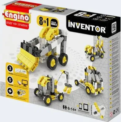 Produktbild von Engino Inventor 8 Models Baufahrzeuge