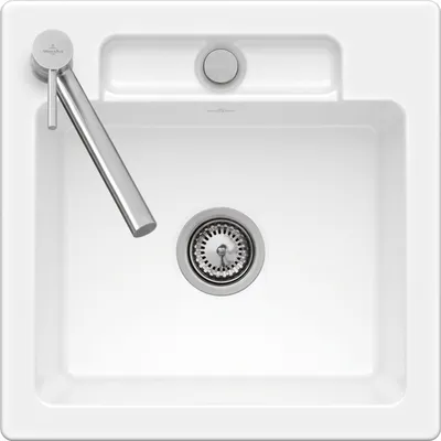 Produktbild von Villeroy & Boch 334500R7 Einbauspüle Siluet 50 S 510x510mm aus