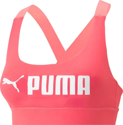 Produktbild von PUMA Mid Impact FIT Sport-BH Damen 63 - loveable S