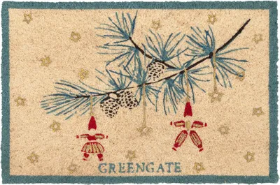 Produktbild von Greengate Juana Fußmatte white 60x40cm
