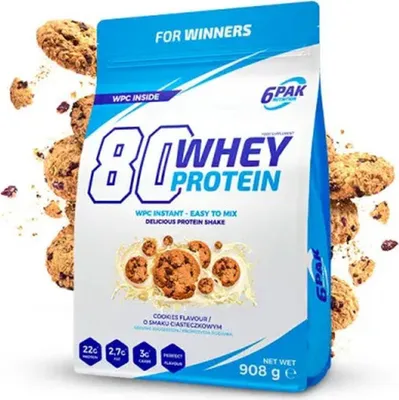 Produktbild von 6PAK Nutrition | 80 Whey Protein | WPC Instant Biscuits