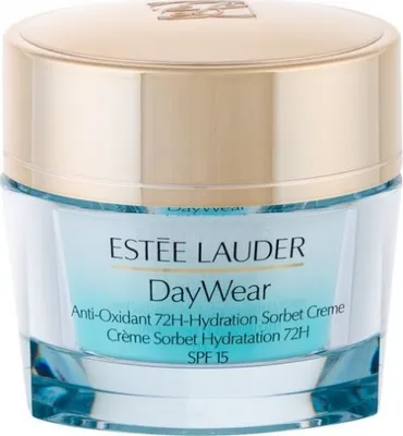 Obrázek produktu pro Estée Lauder DayWear Anti-Oxidant 72H-Hydration Sorbet Creme SPF15, Denní a noční krém, Ženy, Smíšená pleť, Normální pokožka, Obličej, Hydratační, Hydratující, Ochana, Osvěžující, Vyhlazující, 50 ml