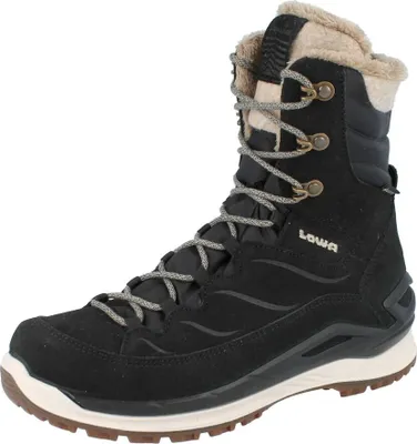 Produktbild von LOWA Calceta EVO GTX Damen Winterstiefel schwarz Veloursleder - Größe: UK 5,5