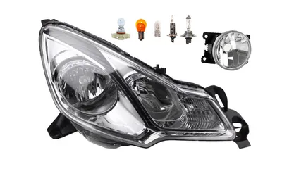 Produktbild von Scheinwerfer passend für Citroen C3 DS3 11/ 09- H7 H1 Re.+ Nebel.+Leuch. 1606930680 6206S9 6206Y0 00006206Y0 1606931480 6206N0 96854252 Johns
