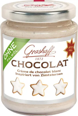 Produktbild von GRASHOFF Weiße Chocolat Zimtstern 235g