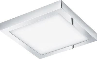 Produktbild von Eglo Fueva LED Badlampe Decken Leuchten chrom IP44 Lampe Leuchte eckig 30 cm 96247 3000K