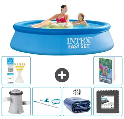 Image de Piscine gonflable Easy Set - 244x61 cm - Kit de 5 pièces - Modèle S217