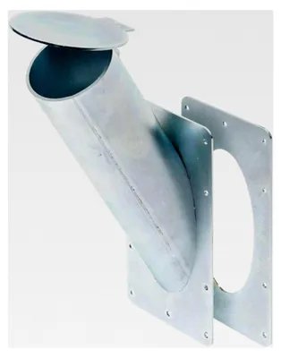 Produktbild von Absaugstutzen, Außendurchmesser 89 mm, Innendurchmesser 83 mm