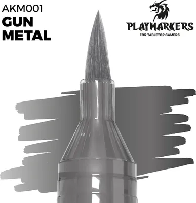 Produktbild von AK Interactive Playmarker Gun Metal