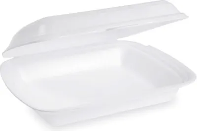 Produktbild von 250x Menüboxen Klappboxen 240x207x69mm geschäumt einteilig ungeteilt