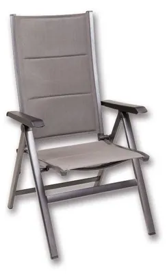 Image de Mountfield Chaise De Jardin Réglable FUTOSA 68x62x110cm Aluminium