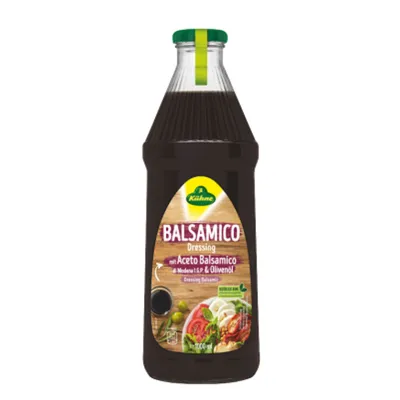Zdjęcie produktu dla Dressing balsamiczny Kühne z octem balsamicznym i oliwą z oliwek 1000ml
