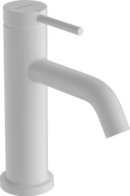 Produktbild von Standventil Tecturis S ComfortZone 80 o Ablaufgarnitur mattweiß mattweiß
